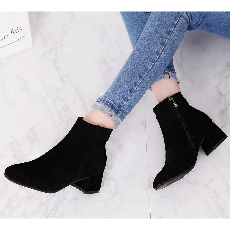 Lune London | Modern Wild Ankle Boots with Comfortable Heel Women's Ankle Boots