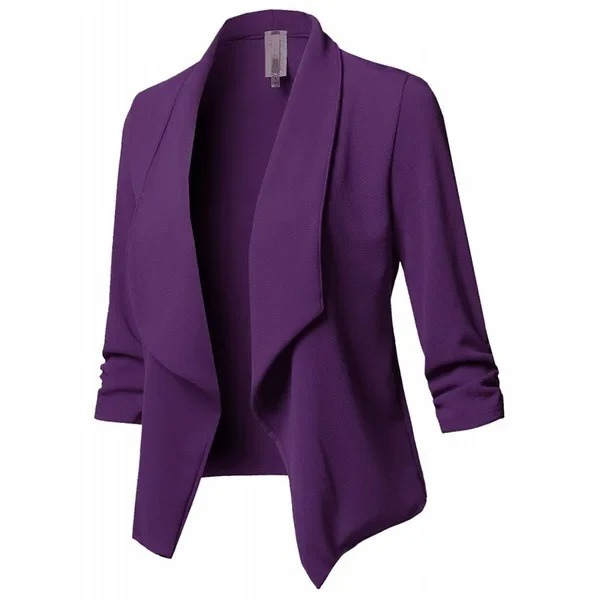 Lune London | Women's Blazer Open Front Elegant Light