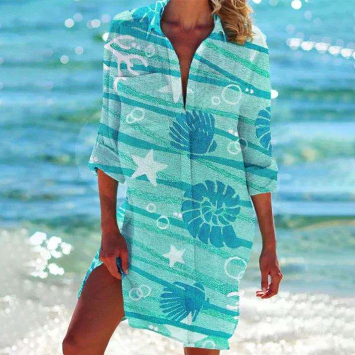 Lune London | Colorful Shirt Dress
