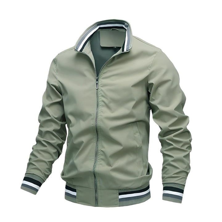 Lune London | Casual Bomber Jacket with Stripes for Men