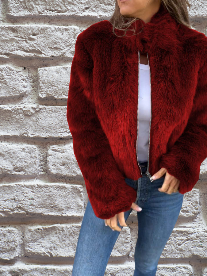 Lune London | Women's Velvet Jacket Soft Plush Fabric