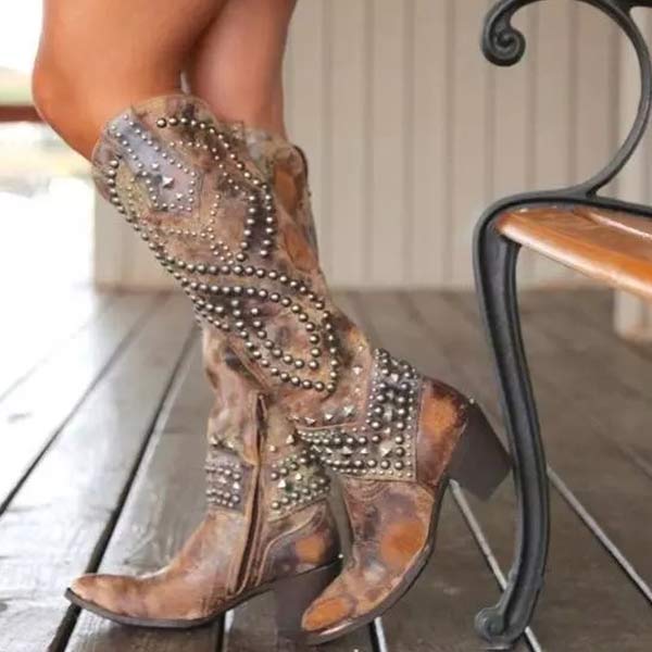 Lune London | Cowboy Boots with Heels