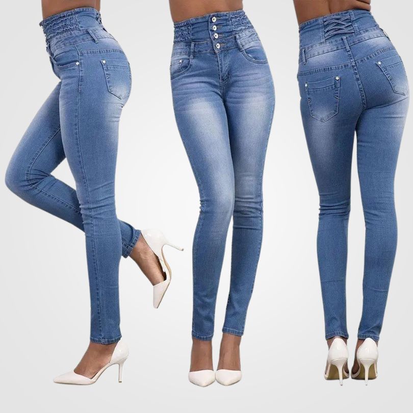Lune London | Comfortable High Waist Jeans