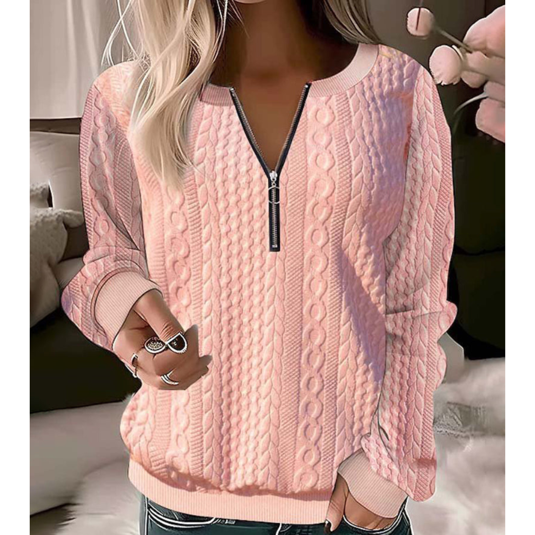 Lune London | Elegant V neck sweater for women