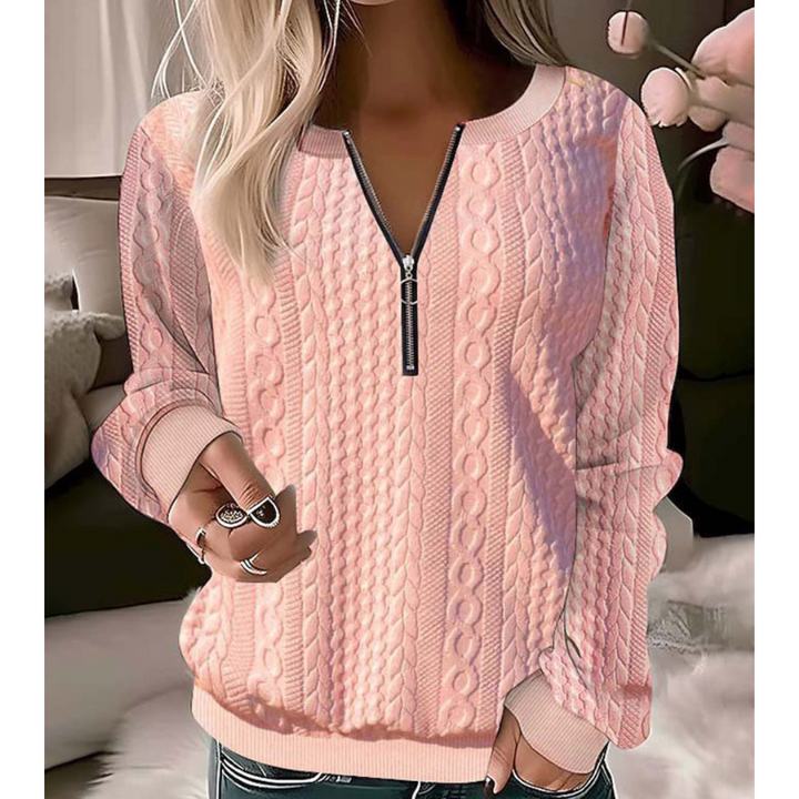 Lune London | Elegant V neck sweater for women