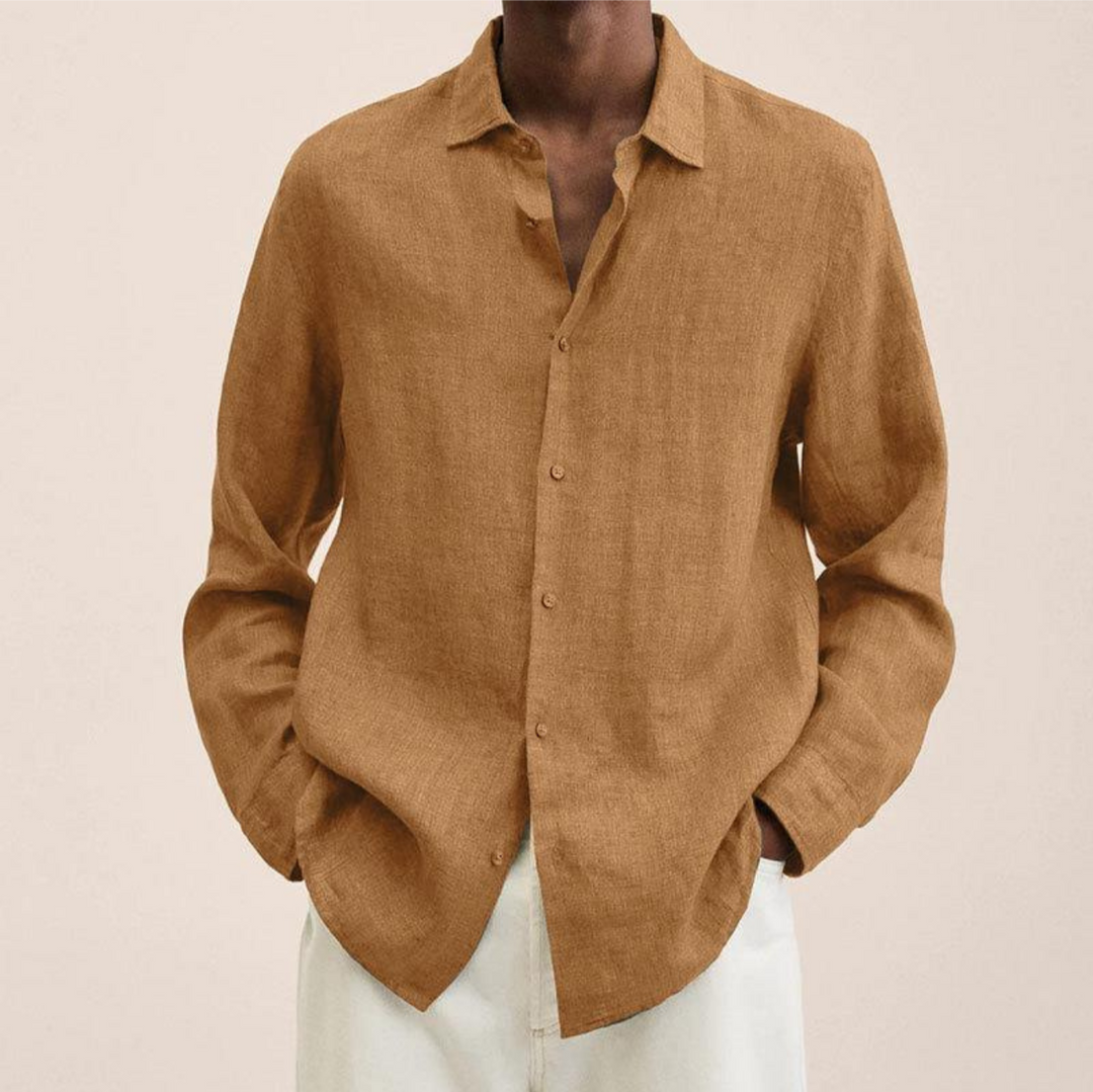 Lune London | Linen shirt for men Long
