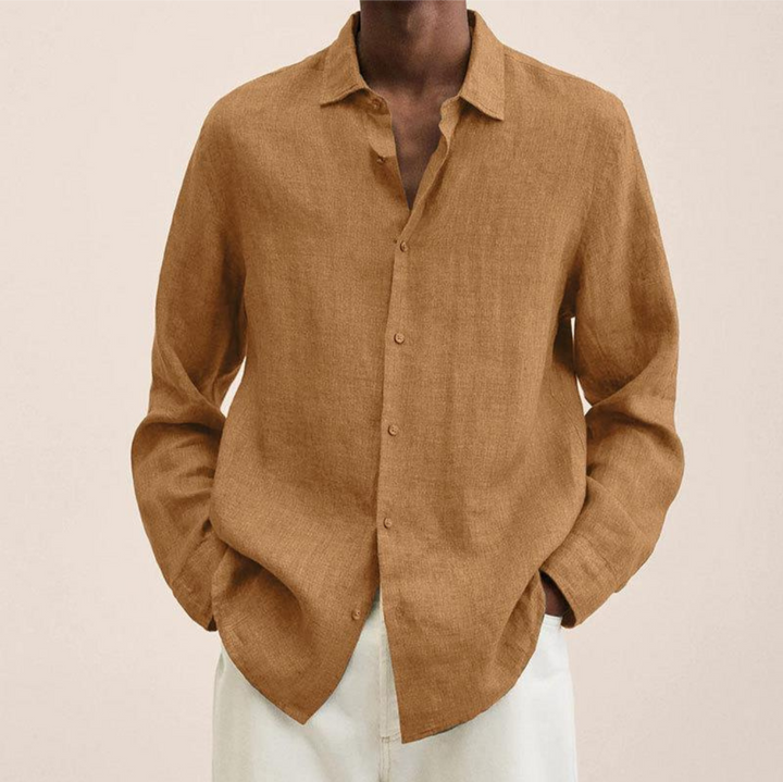 Lune London | Linen shirt for men Long