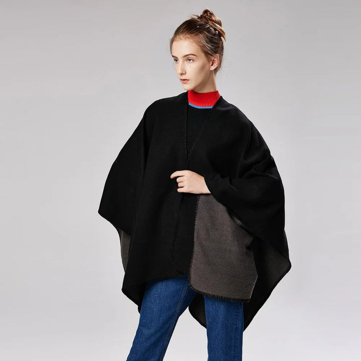Lune London | Warmer Poncho with Flowing Cut