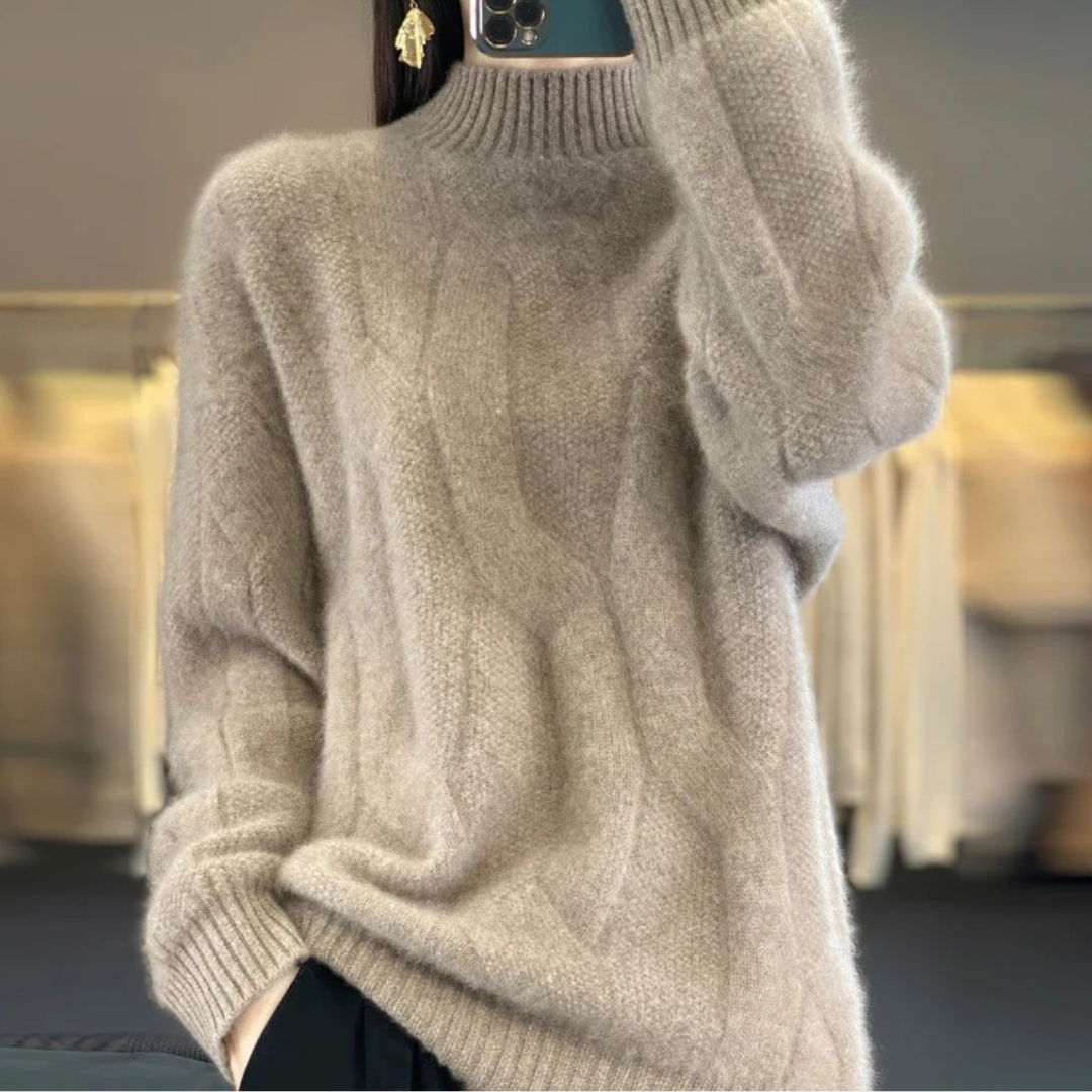 Lune London | Locker Knit Wool Sweater