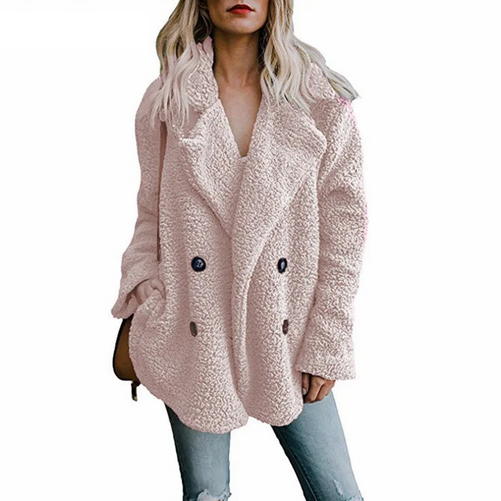 Lune London | Manteau en peluche pour femmes
