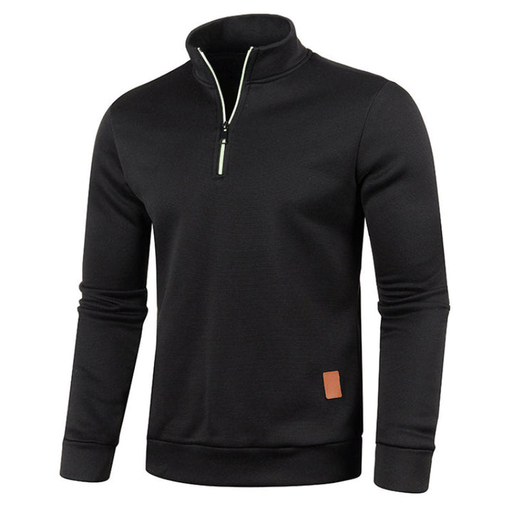 Lune London | Sweater - Warmer knitted sweater with polo collar