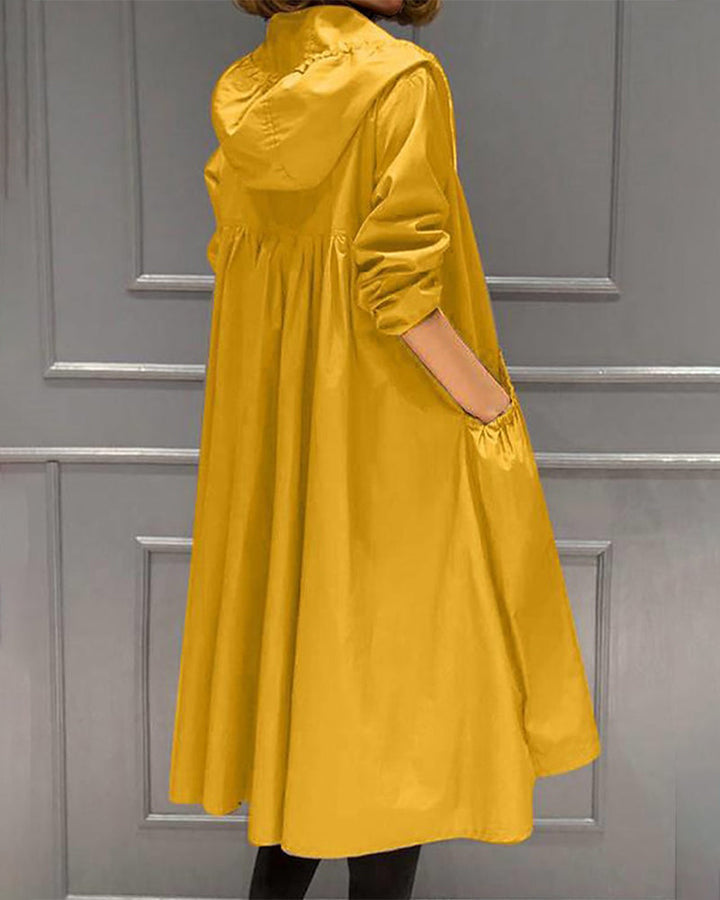 Lune London | Waterproof Long Trench Coat With