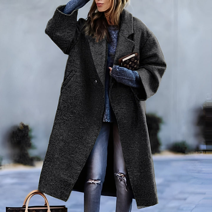 Lune London | Elegant Classic Loose Coat for Women
