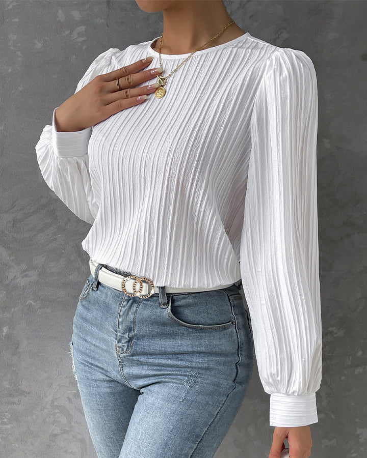 Lune London | Elegant shirt with round collar