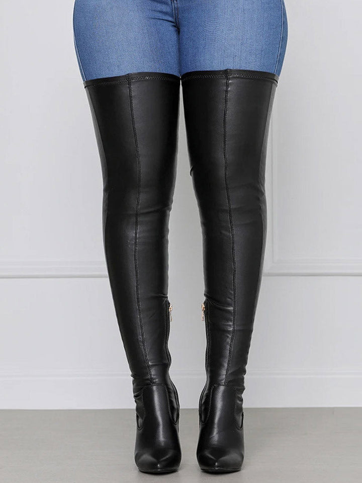 Lune London | Flat Over-The-Knee Boots for Winter