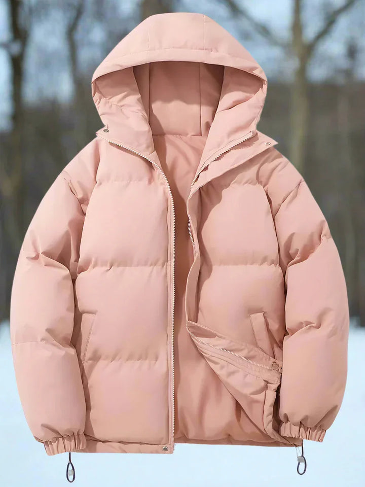 Lune London | Down jacket - Warm insulated - Quilted design - With hood and zipper