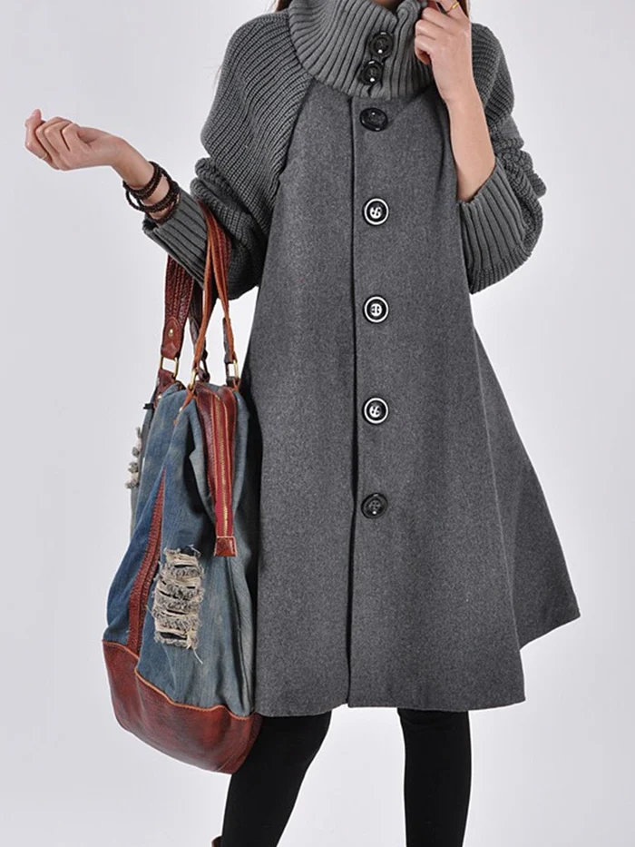 Lune London | Long coat in plus size