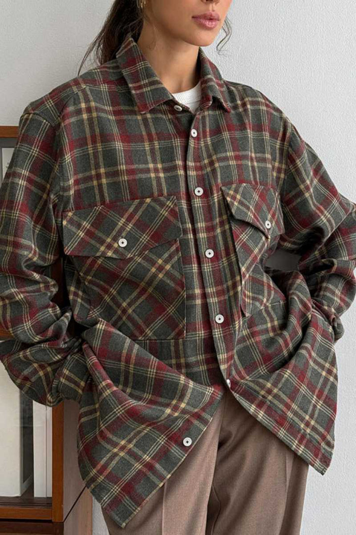 Lune London | Loose Casual Checked Shirt