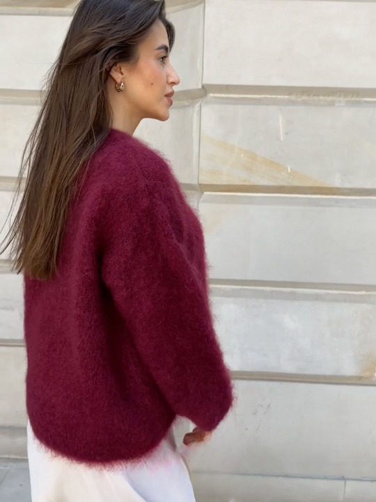 Lune London | Soft Mohair Knitted Pullover