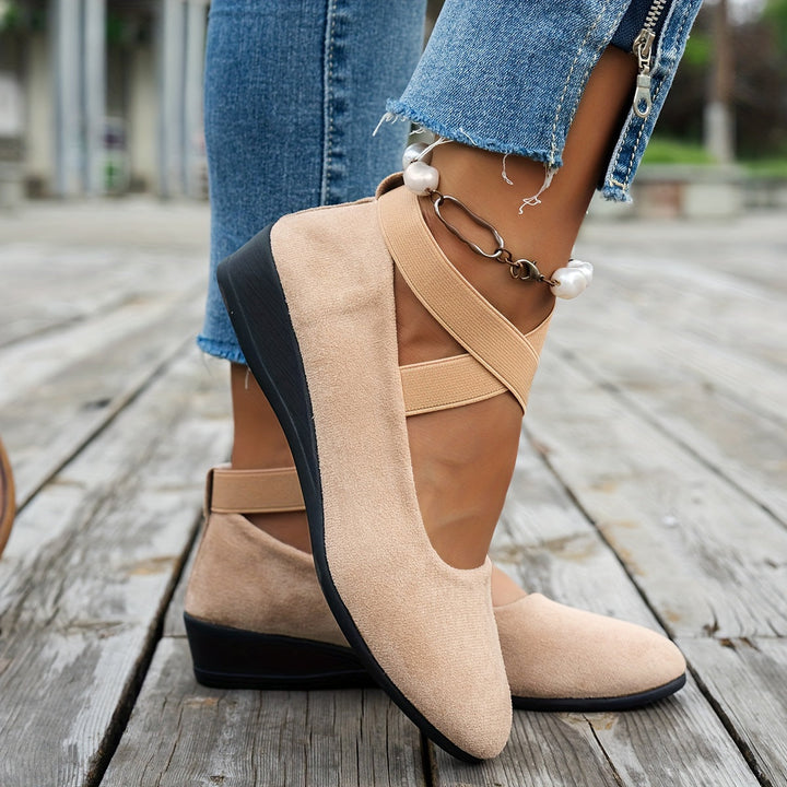 Lune London | Simple Women's Ballerinas Made Of Breathable Velvet