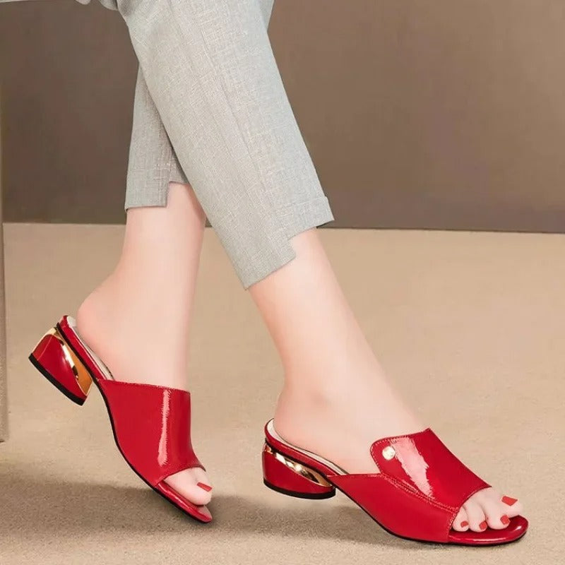 Lune London | Elegant Slides with Glossy Finish