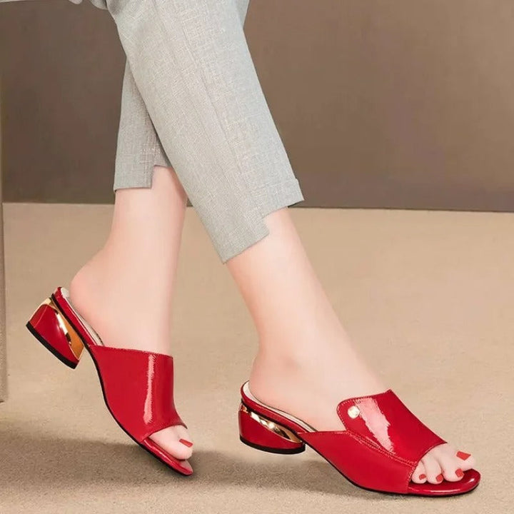Lune London | Elegant Slides with Glossy Finish