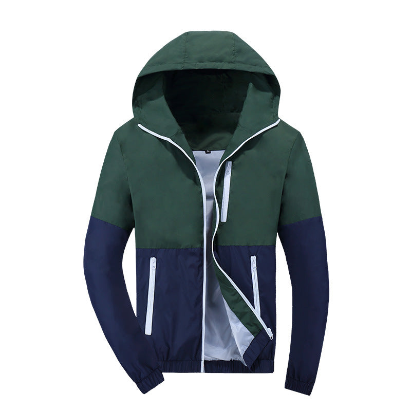Leisure jacket for men in highly functional material Lune London