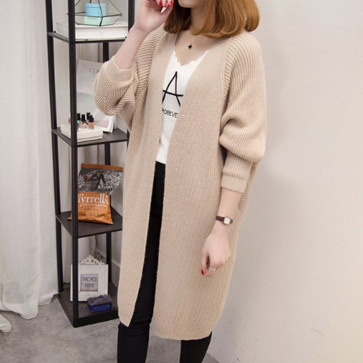 Cardigan décontracté pour femmes avec un décolleté en V profond et un design ample Chic & Stil