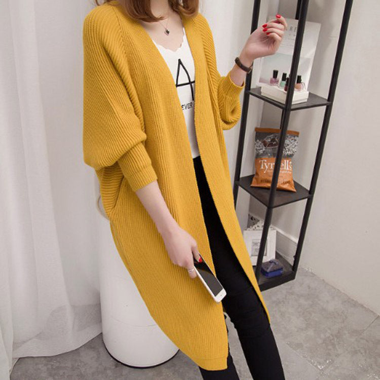 Cardigan décontracté pour femmes avec un décolleté en V profond et un design ample Chic & Stil
