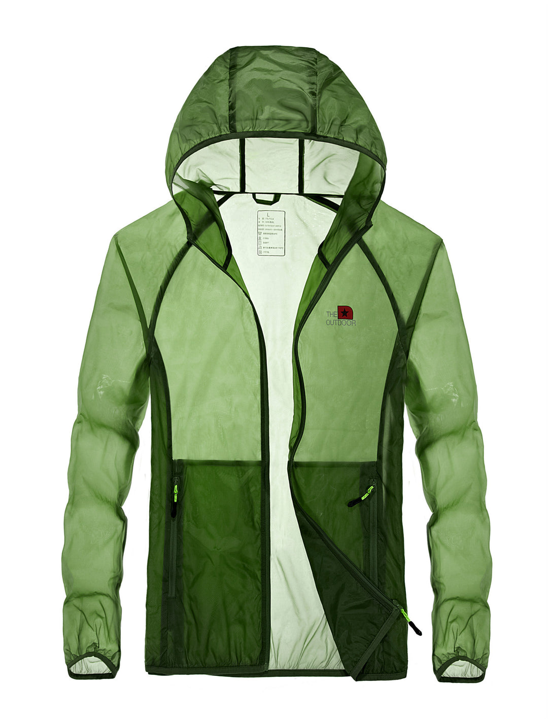 Veste de pluie et de vent ultralégère pour hommes Lune London