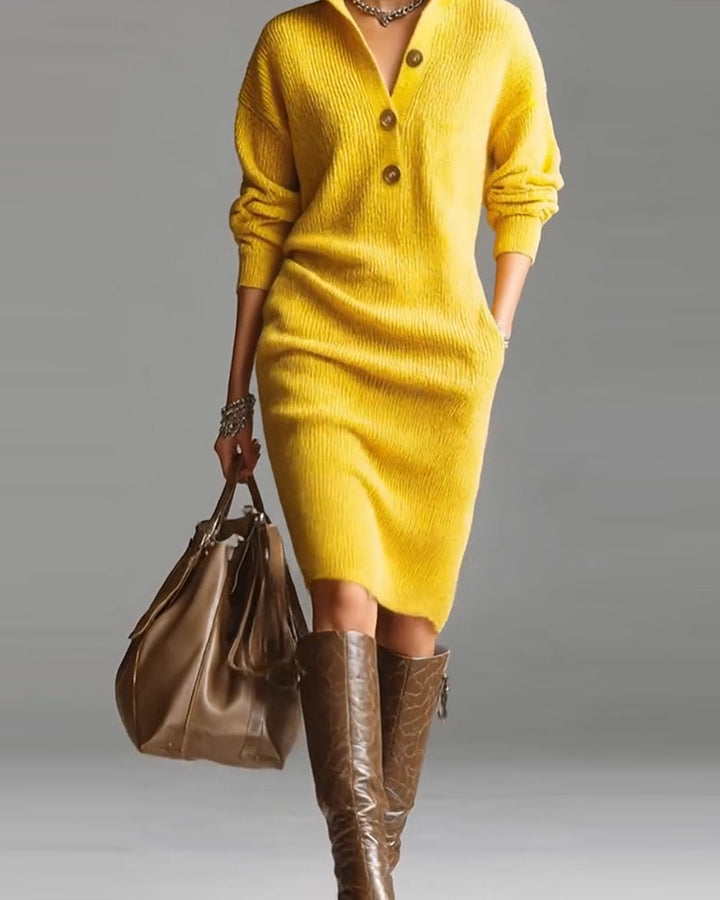 Chic Und Stil | Casual Solid Color Autumn and Winter