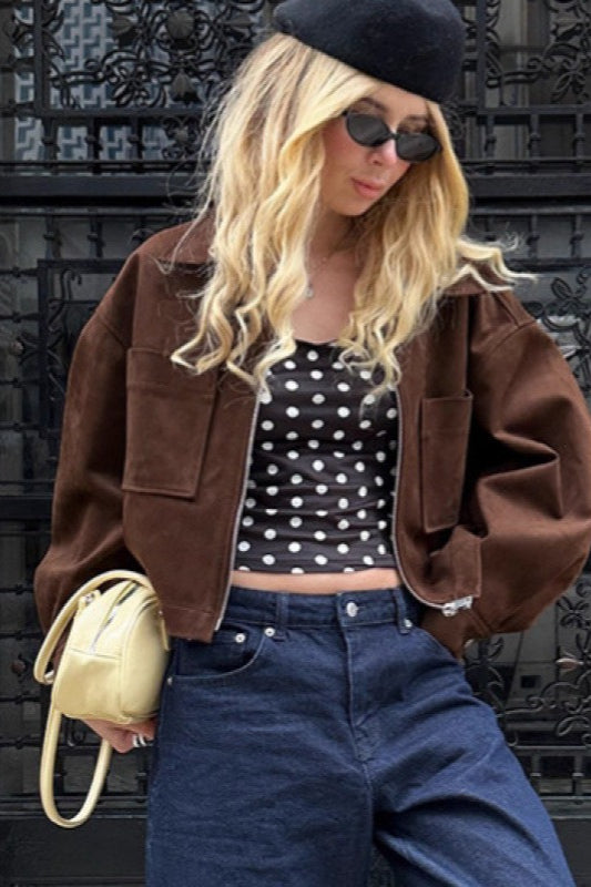 Lune London | Suede Oversized Vintage Jacket