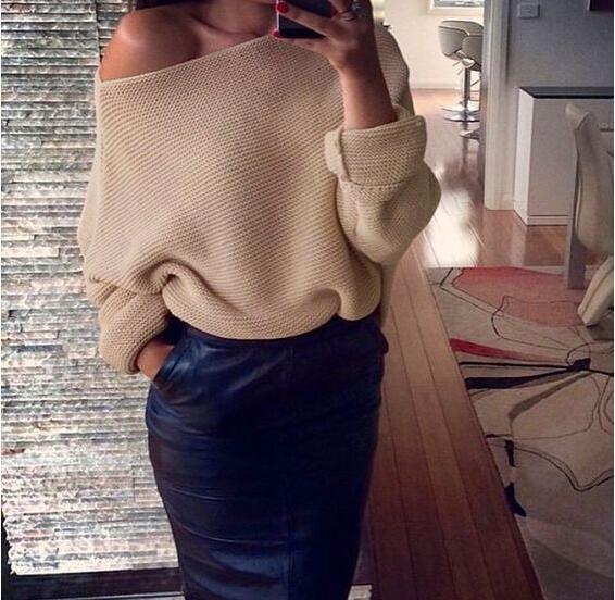 Pull en tricot épais pour femme avec col haut et motif en torsades Chic & Stil