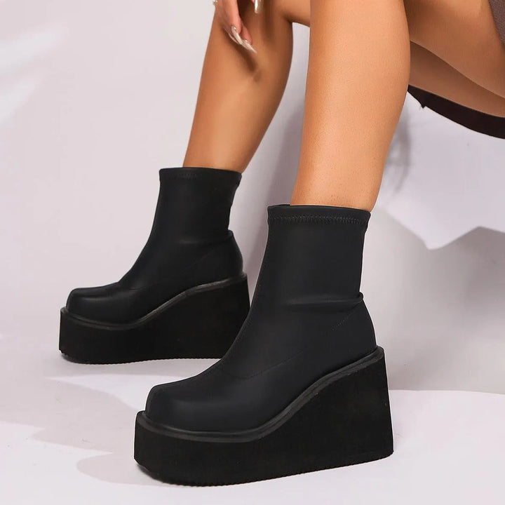 Lune London | Wedge and Platform Ankle Boots