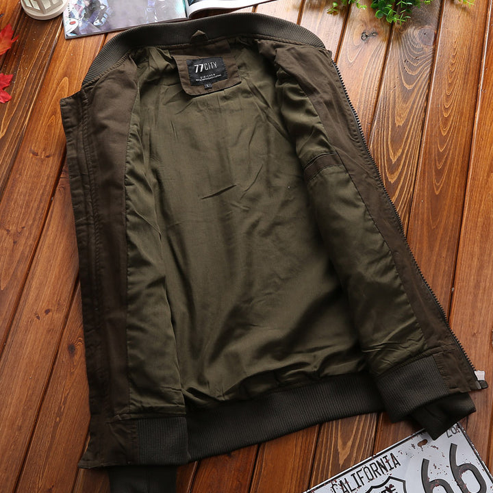 Men's bomber jacket with unique patches Lune London