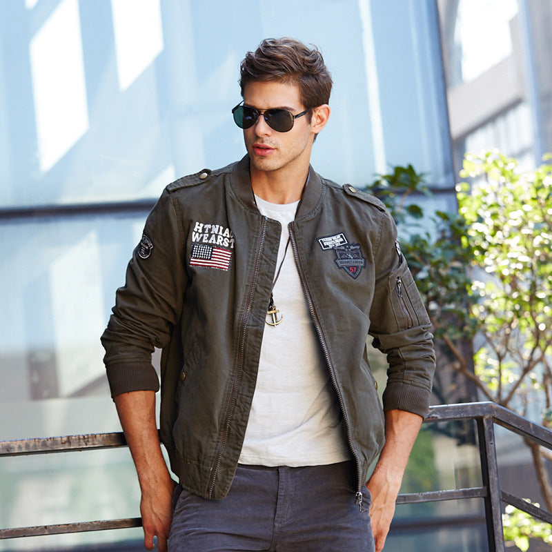 Vintage bomber jacket for men Lune London