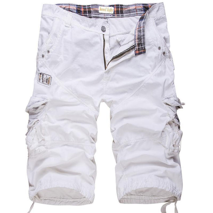 Lune London | Men Army Cargo Shorts