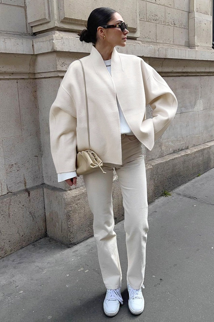 Lune London | Fit Beige Wool Jacket