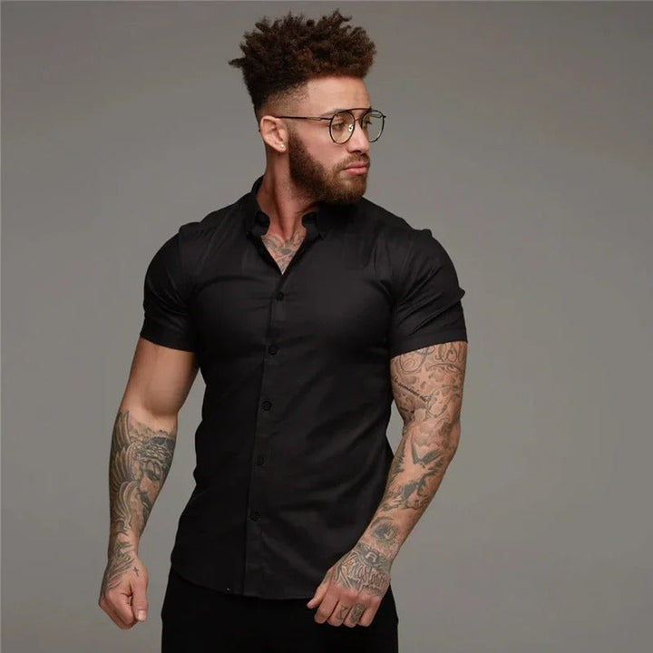 Lune London | Black Lightweight Business Men's Shirt