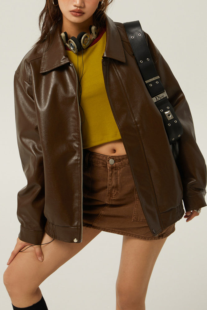 Lune London | Loose Fit Moto Jacket