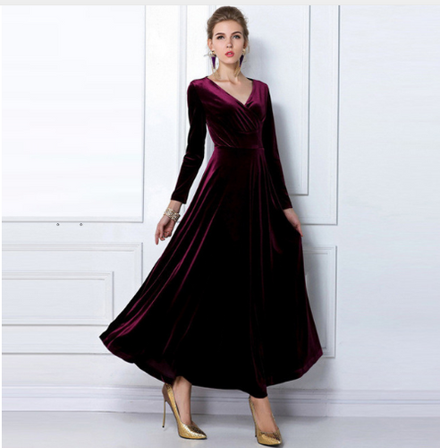 Lune London | Glamorous Chic Dress with Thick V-Neck