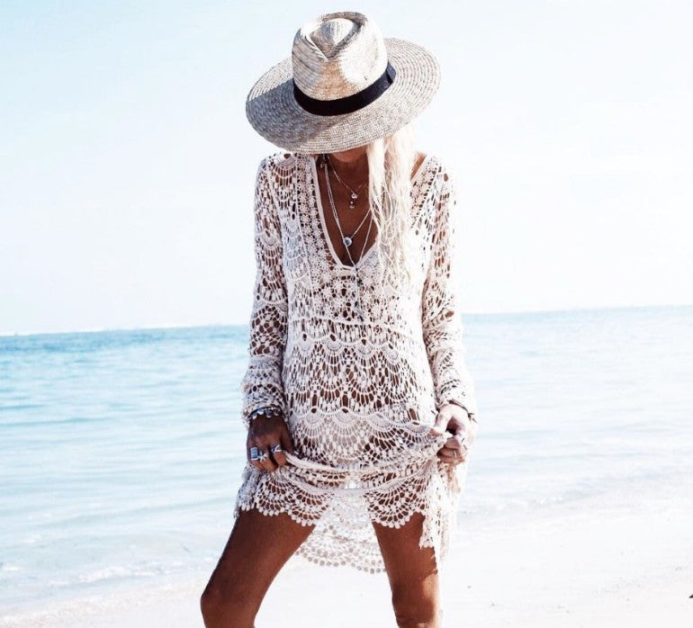 Lune London | Exclusive Beach Cover-Up Swimwear Shirt Tops Up