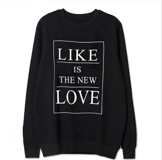 Sweat-shirt pour femmes avec lettrage créatif et coupe décontractée Chic & Stil