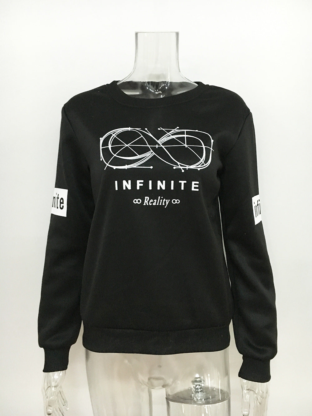 Sweat à capuche pour femmes avec un design créatif de boucle infinie et une coupe confortable Chic & Stil