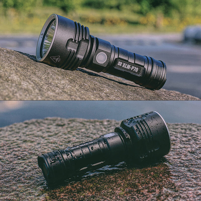 Lune London | High power LED flashlight 30000-5000 Lumens, waterproof
