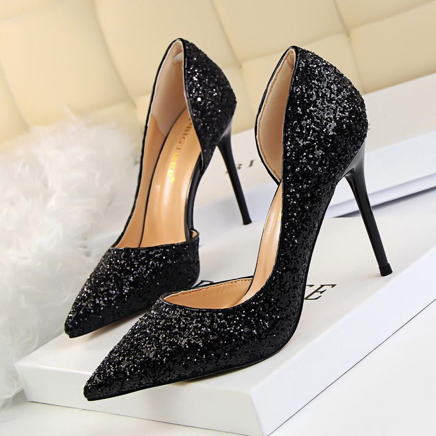 Lune London | Elegant Sparkling Stiletto Heels
