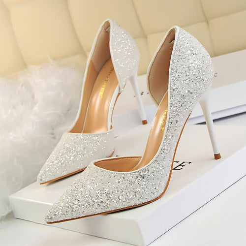 Lune London | Elegant Glittering Stiletto Heels