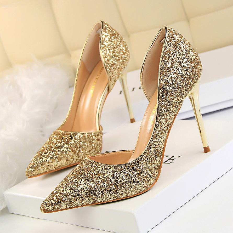 Lune London | Elegant Glittering Stiletto Heels