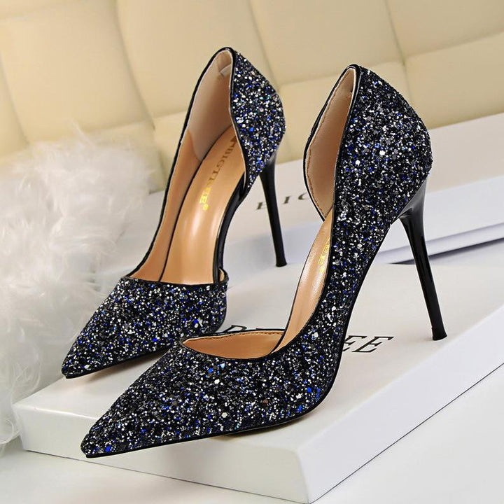 Lune London | Elegant Glittering Stiletto Heels