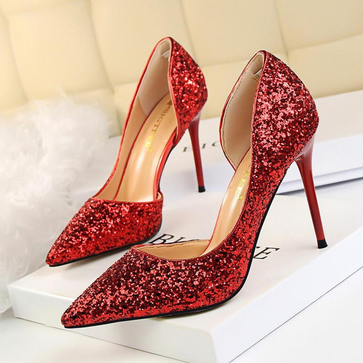 Lune London | Elegant Glittering Stiletto Heels